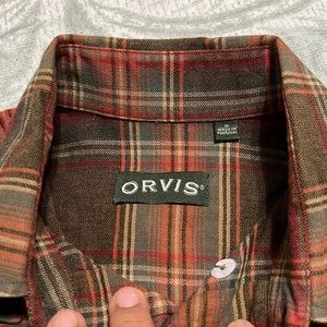 ORVIS LONG SLEEVE SHIRT MEDIUM